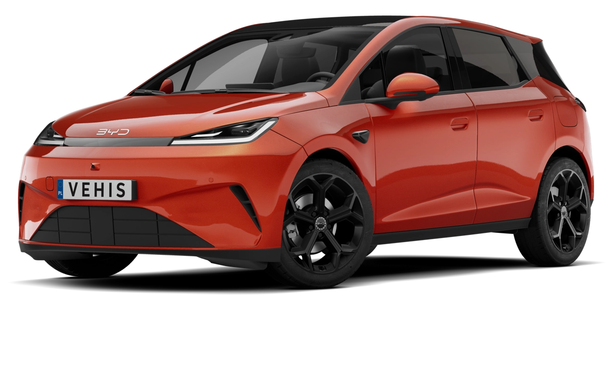 BYD Dolphin G, kolor Pomarańczowy